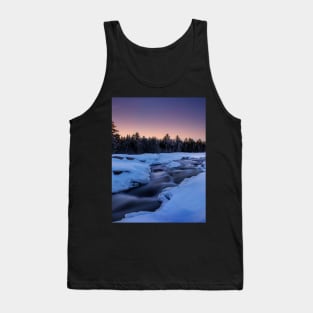 The Quiet Elegance of Pabineau Winter Flow V1 Tank Top